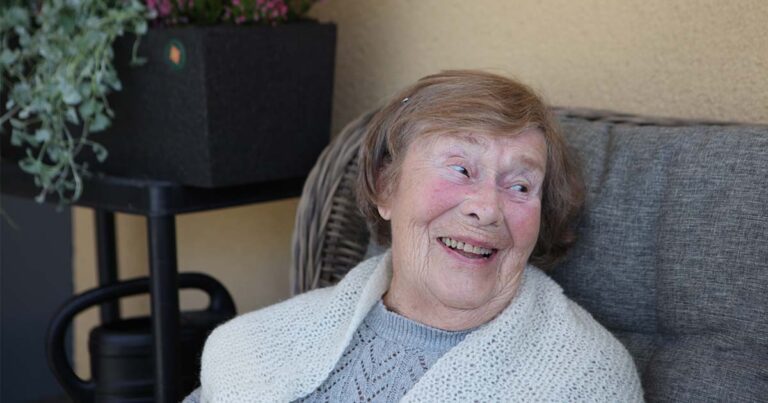 Ingrid, boende på Wallinska.
